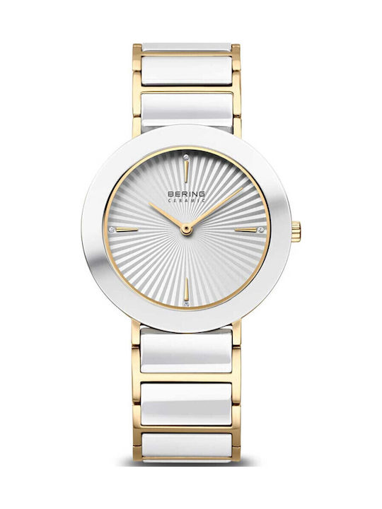Bering Time Women's Watch with White Metal Brac...