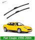 Front Wiper Blade Set Fiat Coupe 1996-2004 52.5cm 47.5cm Bosch Aerotwin 3398000131 21" & 19" 2 Pieces