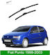 Front Wiper Blade Set Fiat Punto 1999-2003 53cm 45cm Bosch Aerotwin 3398000161 21" & 18" 2 Pieces