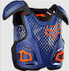Fox R3 Motocross-Brustpanzer Blau Farbe