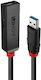 Lindy Cablu USB 2.0 USB-A Terminal A - USB-A Terminal B Negru 8m 43402