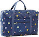 Bag Sack Voyage Navy Blue Fabric L47xW16xH33cm