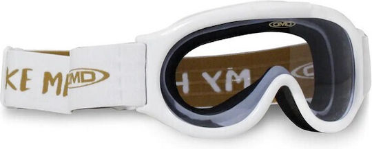 DMD Μάσκα Μοτοσυκλέτας Με Φιμε Φακο GHOST_WHT_F
