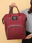 ecarla Diaper Bag Burgundy