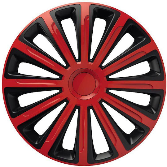 Versaco Σετ Τάσια Αυτοκινήτου Cbx 13" 4τμχ Κόκκινο