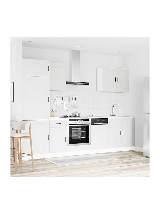 Vidaxl Küchenschrank-Set 7-teilig Kalmar Weiß H...