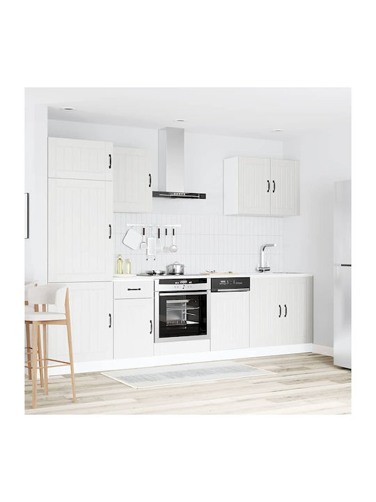 Vidaxl Küchenschrank-Set 7-teilig Kalmar Weiß H...