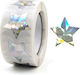 Colorful Star Thank You Stickers Gift Wrapping Decorative Sealing Stickers Size 25mm C-88-25