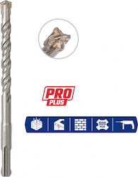 WorkPro Four-Cut Drill with SDS Plus Shank for Masonry 6x160mm