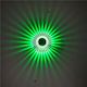Hanging Solar Light 1W Green with Photocell