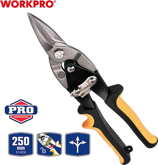 WorkPro Aviaton-Schnipsel Gerade Länge 250mm