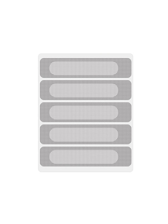 5 Τμχ Σετ Zx017 Screen Window Αυτοκόλλητο Αυτοκόλλητο Κουνουπιών Τρύπα Αποστράγγισης Γκρι