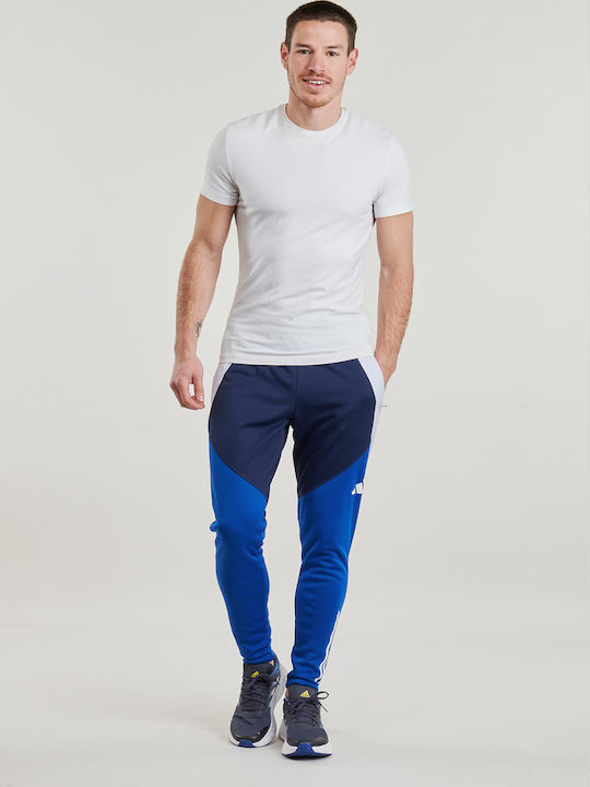 adidas Tiro Jogginghose Glänzend mit Gummizug Blau