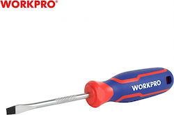 WorkPro Magnetic Șurubelniță Drept cu Dimensiunea Vârfului 4mm WorkPro Magnetic Șurubelniță Drept cu Dimensiunea Vârfului 4mm
