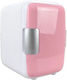 Cosmetic Refrigerator 4lt with Heating Function Pink