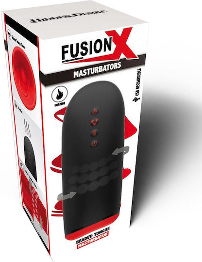 Hidden Desire Fusion X Beaded Tongue Masturbator