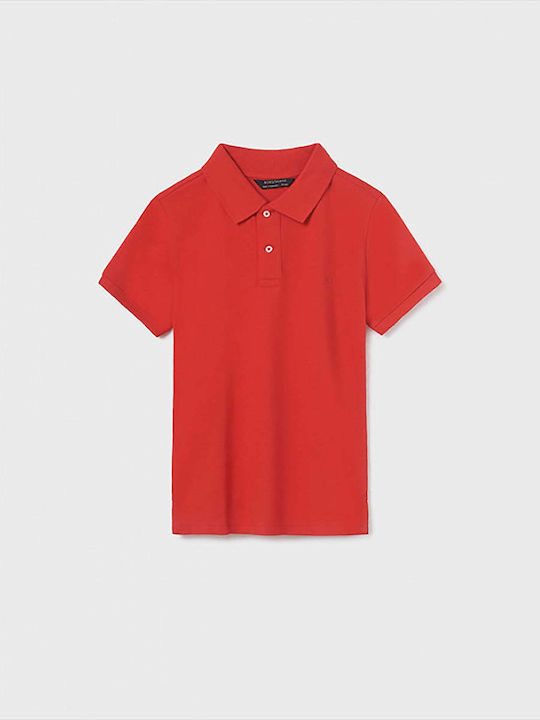 Mayoral Παιδικό Polo Κοντομάνικο Κόκκινο