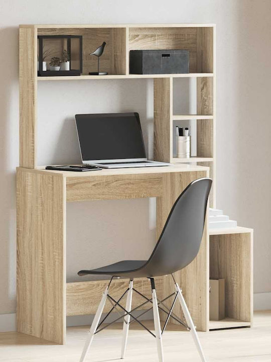 Computer Büro Holz Coffee 100x45x140cm
