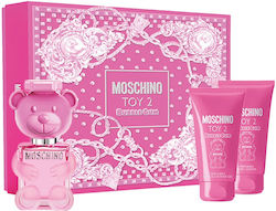 Moschino Toy 2 Bubble Gum Set pentru femei cu Loțiune de corp 3buc Moschino Toy 2 Bubble Gum Set pentru femei cu Loțiune de corp 3buc