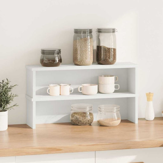vidaXL Spice Jars White