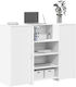 vidaXL Professional Office Reception Desk P135x...