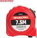 WorkPro Μετροταινία 25mm x 7.5m
