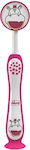 Chicco Hippo Kids Toothbrush Pink