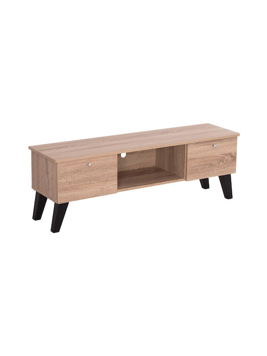 Έπιπλο Τηλεόρασης Iren Sonama Oak-μαύρο Μ120xΠ32.5xΥ33cm