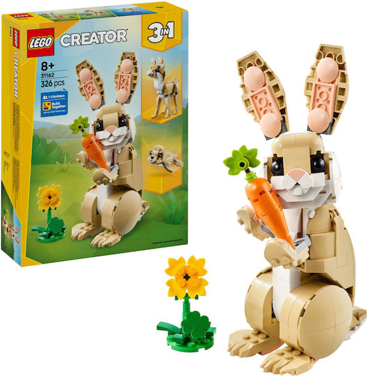 LEGO Creator Iepuraș Drăguț pentru 8+ Ani 326 Bucăți