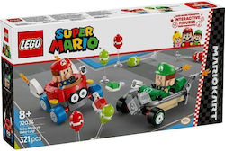 LEGO Super Mario Mario Kart Baby Mario vs. Baby Luigi για 8+ Ετών 321τμχ
