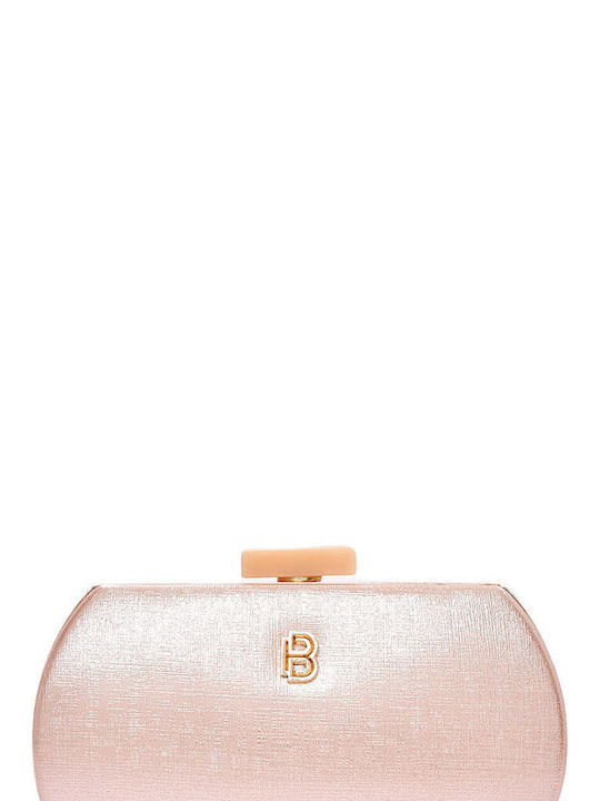 Pink Oval Clutch Refined Finish