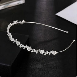 Stunning Bridal Hairband Silver Crystals Jacey