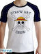One Piece Μπλούζα Skull Ανδρική Λευκή & Μπλε Premium Xl Abytex443_xl