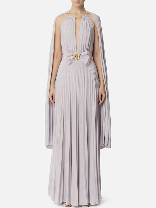 Elisabetta Franchi Dress with Tulle Wedding - Christening Lilac