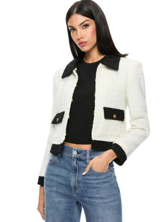 Alice Damen Blazer Weiß