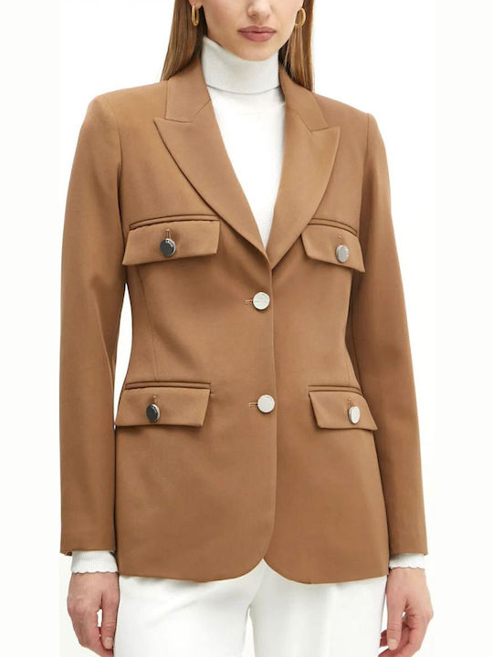 Liu Jo Women's Blazer Brown