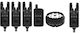Sonik Sks2 Electronic Bite Alarms Set 4+1 Station Tent Signal Light