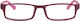 Lesebrille +2.50 Bordeaux/Pink 7787