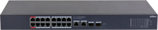 Dahua Managed PoE++ Switch with 16 Ethernet Ports and 2 SFP Ports