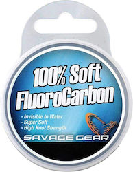 Fir de pescuit invizibil Savage Gear 100% fluorocarbon moale 0,30mm 6,0kg 50m Fir de pescuit invizibil Savage Gear 100% fluorocarbon moale 0,30mm 6,0kg 50m