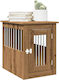 vidaXL Dog House Outdoor Brown 45x62x59cm
