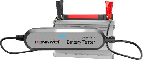 Tester Baterie Auto Konnwei Bk200 6v 12v 24v Argintiu