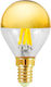 Eurolamp LED Bulb 6.5W 72mm for Socket E14 and Shape G45 Warm White 806lm Dimmable