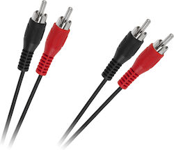 Кабел 2 X RCA 2 X RCA 1.8м