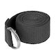 Yoga - Pilates Accessories Yoga Belt Exercise Band Black Rebel Active