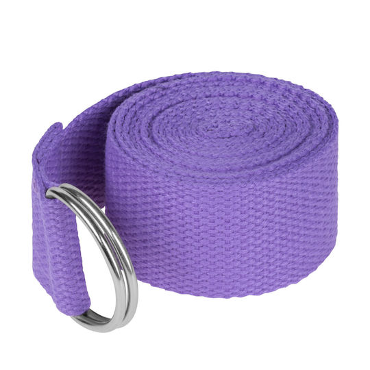 Yoga Strap Exercise Band Purple Rebel Active