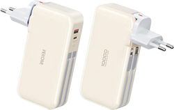 WK WP-46 Power Bank 10000mAh 22.5W με Θύρα USB-...