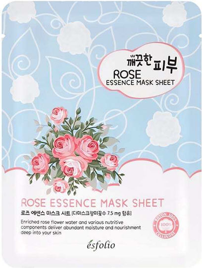 Esfolio Pure Skin Rose Essence Sheet Mask 25ml