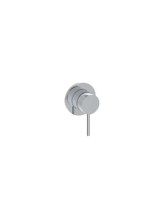 Cora für Dusche 1 Ausfahrt Silber