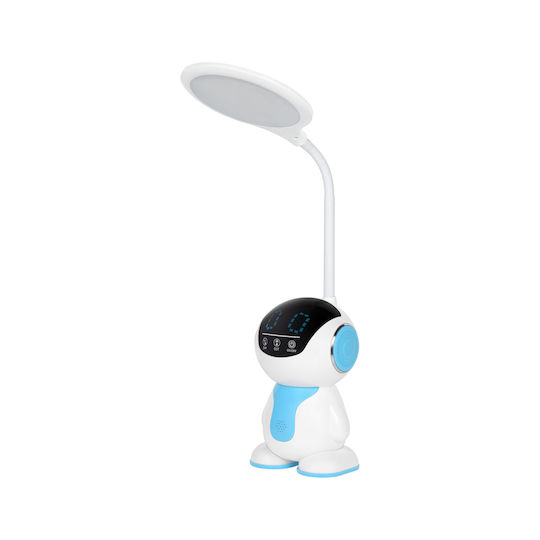 LED Kinder Schreibtischlampe Berührung Weiß 5.4εκ.